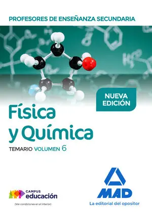 TEMARIO 6 SECUNDARIA FISICA Y QUIMICA Compra Ahora
