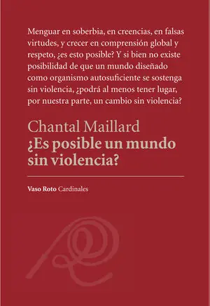 Ordena Ya ¿ES POSIBLE UN MUNDO SIN VIOLENCIA?