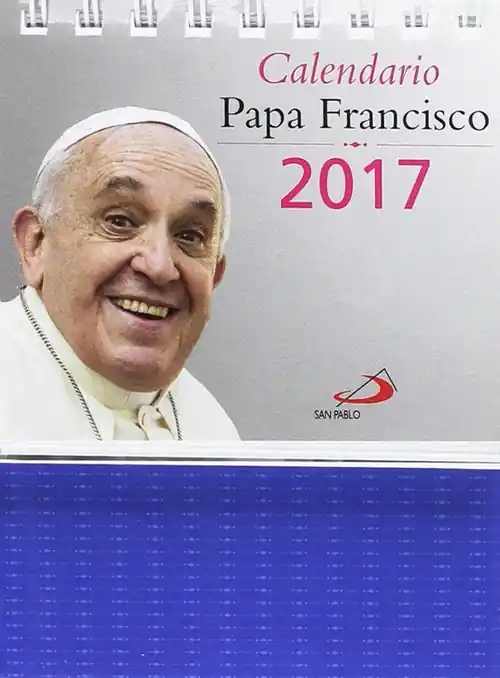 Calendario Papa francisco 2017 Barato