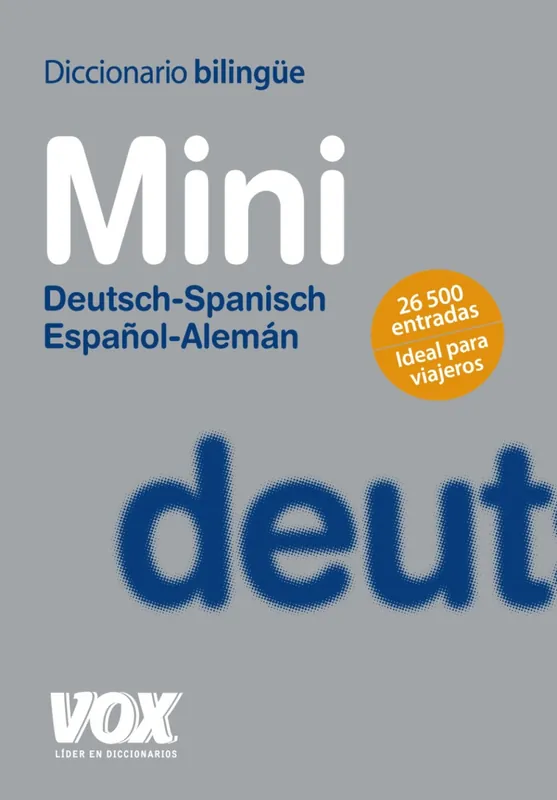 Dicc. Mini Español-Alemán / Deutsch-Spanisch Rebajas