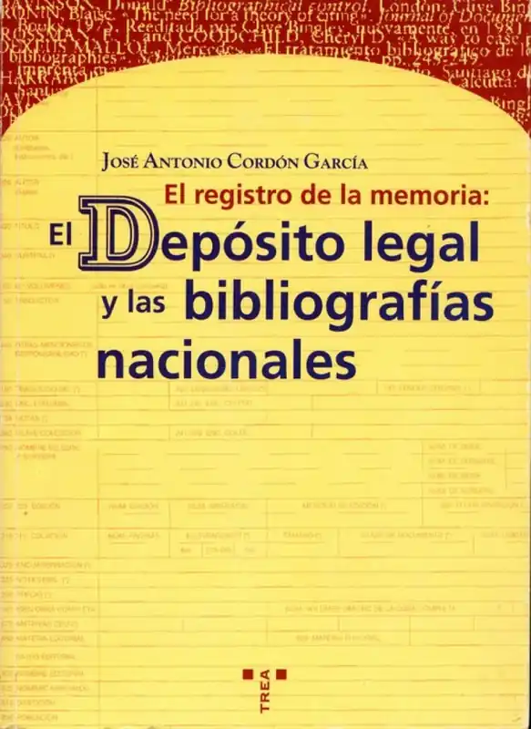 Registro de la memoria depósito legal y bibliografías nacionales Oferta