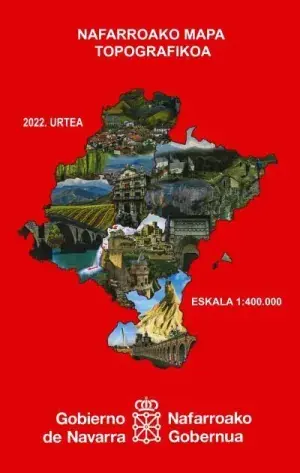 Mapa Topográfico de Navarra, e 1 400. 000 Liquidación