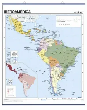 Iberoamérica, Físico / Político Venta Final