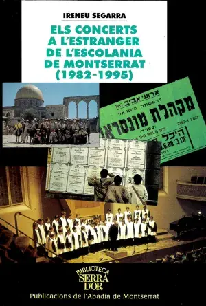 Els Concerts a L‘estranger de L‘escolania de Montserrat (1982-1995) Certificado