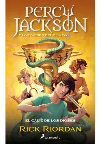Envío Inmediato PERCY JACKSON Y LOS DIOSES DEL OLIMPO 6 - EL CALIZ DE LOS DIOSES PERCY JACKSON Y LOS DIOSES DEL OLIMPO 6 - EL CALIZ DE LOS DIOSES