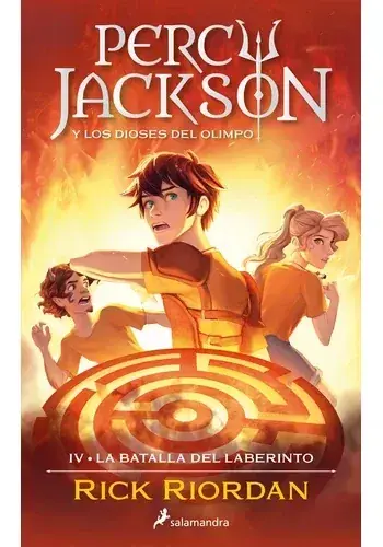PERCY JACKSON Y LOS DIOSES DEL OLIMPO 4 - LA BATALLA DEL LABERINTO PERCY JACKSON Y LOS DIOSES DEL OLIMPO 4 - LA BATALLA DEL LABERINTO Económico