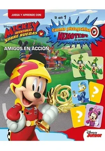 Gran Oferta MICKEY AVENTURAS SOBRE RUEDAS. AMIGOS EN ACCION. CUENTO PICTOGRAFICO - MEMOTEST MICKEY AVENTURAS SOBRE RUEDAS. AMIGOS EN ACCION. CUENTO PICTOGRAFICO - MEMOTEST