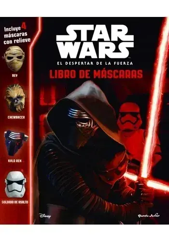 Alta Calidad STAR WARS. EL DESPERTAR DE LA FUERZA. LIBRO DE MASCARAS STAR WARS. EL DESPERTAR DE LA FUERZA. LIBRO DE MASCARAS