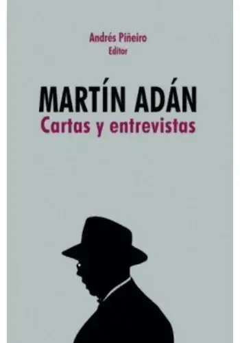 MARTIN ADAN - CARTAS Y ENTREVISTAS MARTIN ADAN - CARTAS Y ENTREVISTAS Marca Reconocida