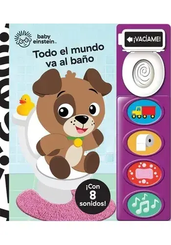 Pago Seguro 8 SONIDOS TODO EL MUNDO VA AL BAÑO - BABY EINSTEIN 8 SONIDOS TODO EL MUNDO VA AL BAÑO - BABY EINSTEIN