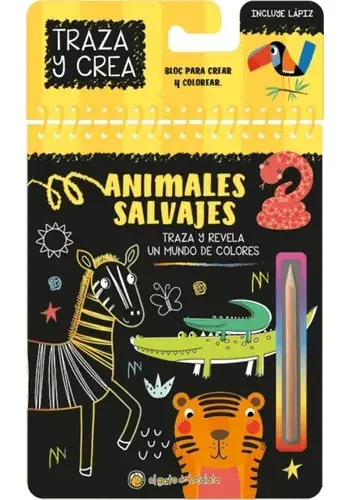 Precio Económico ANIMALES SALVAJES-TRAZA Y CREA ANIMALES SALVAJES-TRAZA Y CREA
