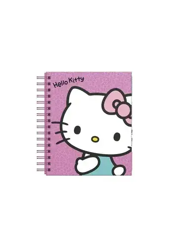 CUADERNO A5 TAPA DURA CUADRICULADO 160 HOJAS HELLO KITTY CUADERNO A5 TAPA DURA CUADRICULADO 160 HOJAS HELLO KITTY Bestseller