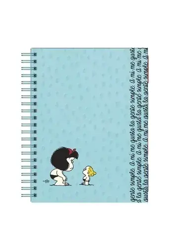 CUADERNO A4 TAPA DURA CUADRICULADO 160 HOJAS MAFALDA CUADERNO A4 TAPA DURA CUADRICULADO 160 HOJAS MAFALDA Precio Bajo