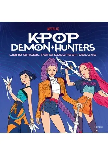 Últimas Unidades KPOP DEMON HUNTERS LIBRO PARA COLOREAR KPOP DEMON HUNTERS LIBRO PARA COLOREAR