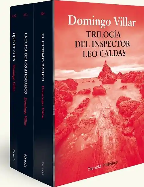 Trilogía del inspector Leo Caldas (Estuche 3 Vols.) "Ojos de agua / La playa de los ahogados / El último barco" Venta Final
