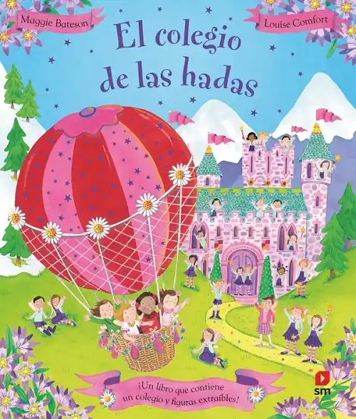 El colegio de las hadas "¡Un libro que contiene un colegio y figuras extraíbles!" Gran Oferta