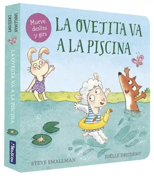 Rebajas La ovejita va a la piscina "(La ovejita que vino a cenar. Libro de cartón con mecanismos) (Pequeña manitas)"