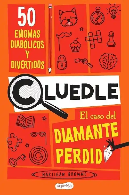 Cluedle El caso del diamante perdido "50 enigmas diabólicos y divertidos (Libro I)" Favorito De Clientes