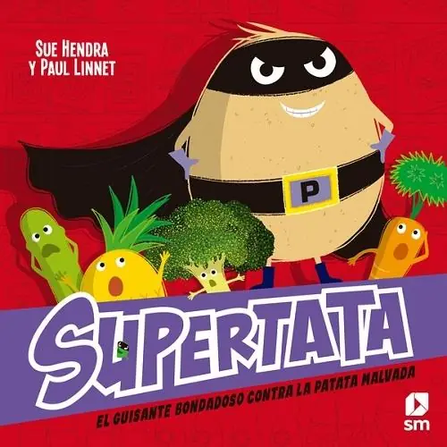 El guisante bondadoso contra la patata malvada "Supertata" Directo De Fábrica