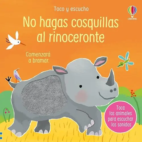 Oferta No hagas cosquillas al rinoceronte "Comenzará a bramar (Toco y escucho)"