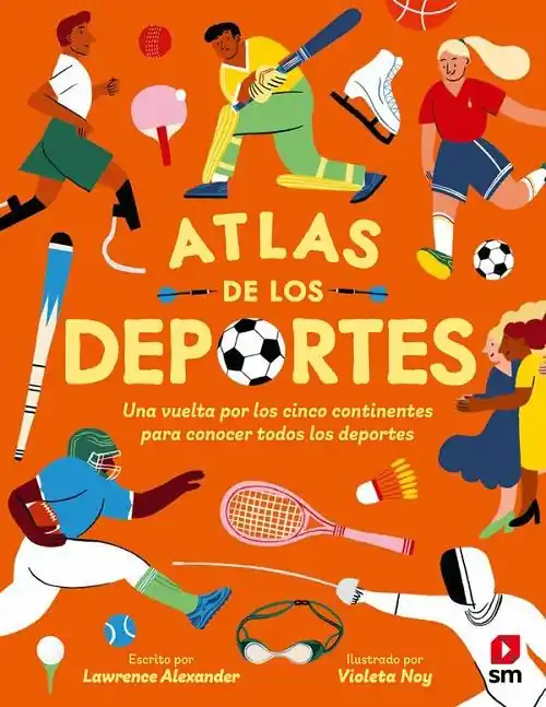 Atlas de los deportes "Una vuelta por los cinco continentes para conocer todos los deportes" Envío Exprés