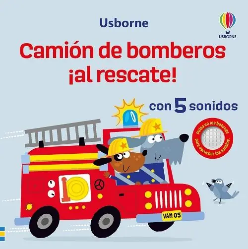 Mejor Precio Camión de bomberos ¡al rescate! "(¡Qué vehículos más ruidosos!) Con 5 sonidos"