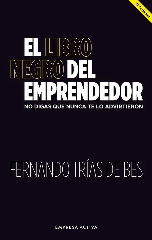 El libro negro del emprendedor "No digas que nunca te lo advirtieron" Súper Precio