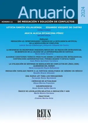 Anuario de Mediación y Solución de Conflictos, Nº 11, año 2024 Comprar En Línea