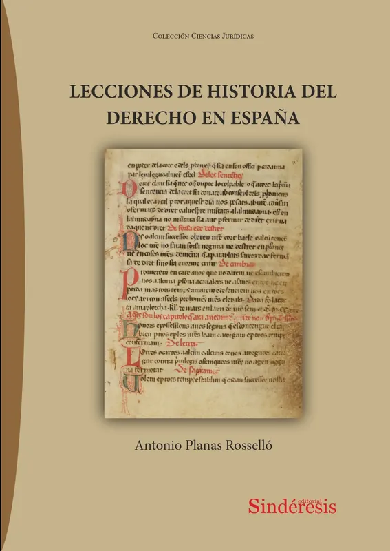 Más Vendido Lecciones de Historia del Derecho en España