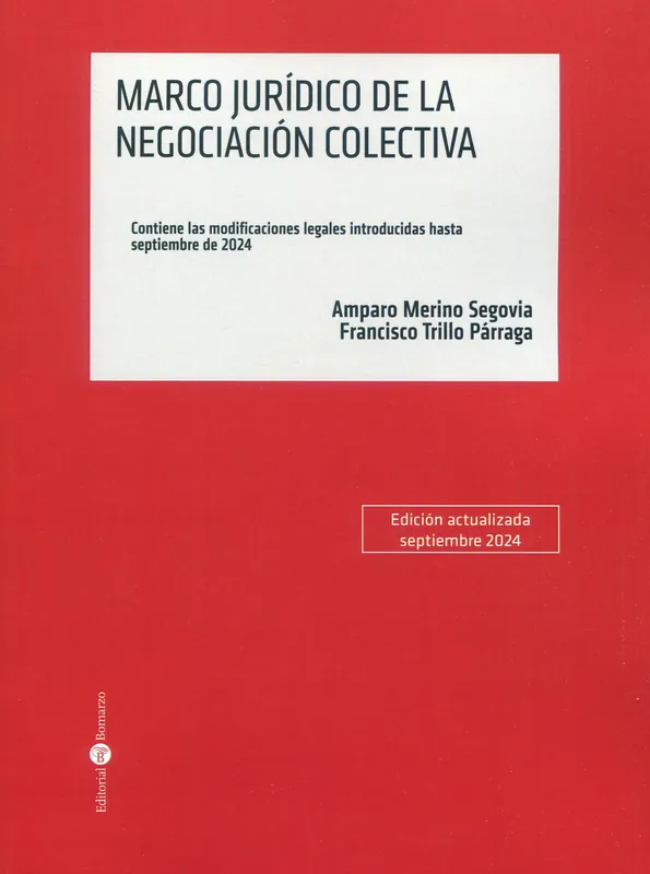 Promoción Exclusiva Marco jurídico de la negociación colectiva