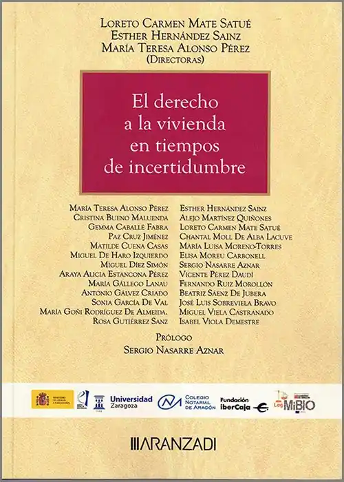 Barato El derecho a la vivienda en tiempos de incertidumbre
